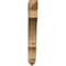 Ekena Millwork Balboa Arts & Crafts Rough Sawn Bracket, Western Red Cedar, 6"W x 42"D x 48"H BKT06X42X48BOA03RWR - alternate 3